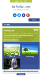 Mobile Screenshot of 1st-solicitors.co.uk